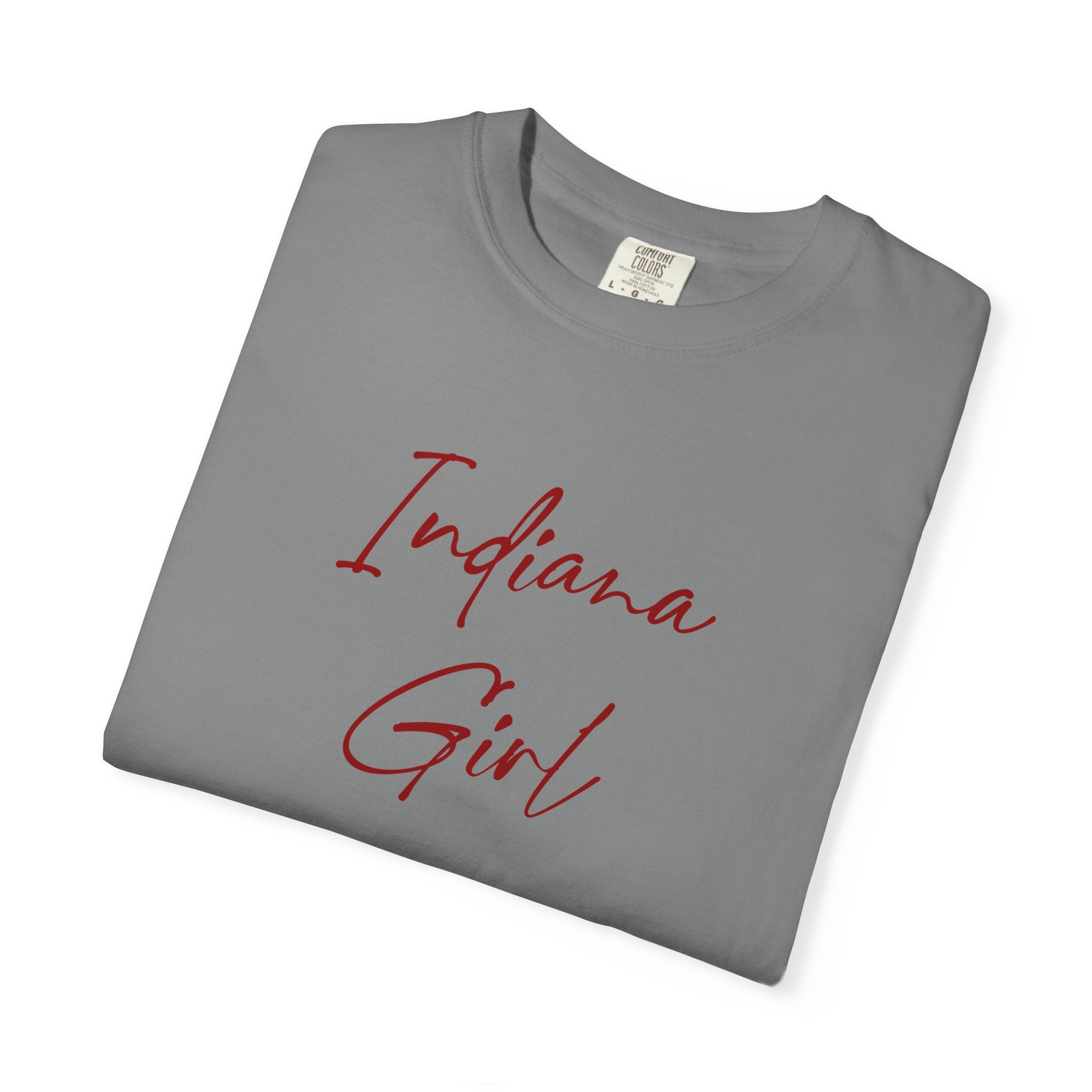 Indiana Girl T-Shirt — Script College Pride Tee