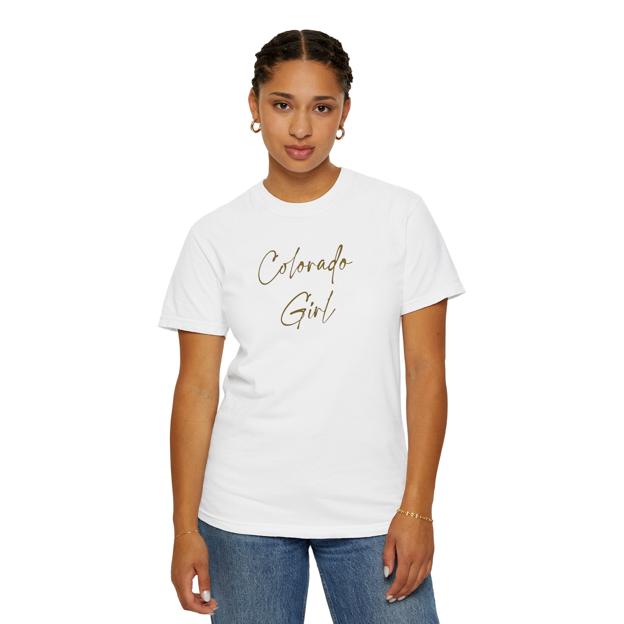 Colorado Girl T-Shirt — Handwritten Script Graphic Tee