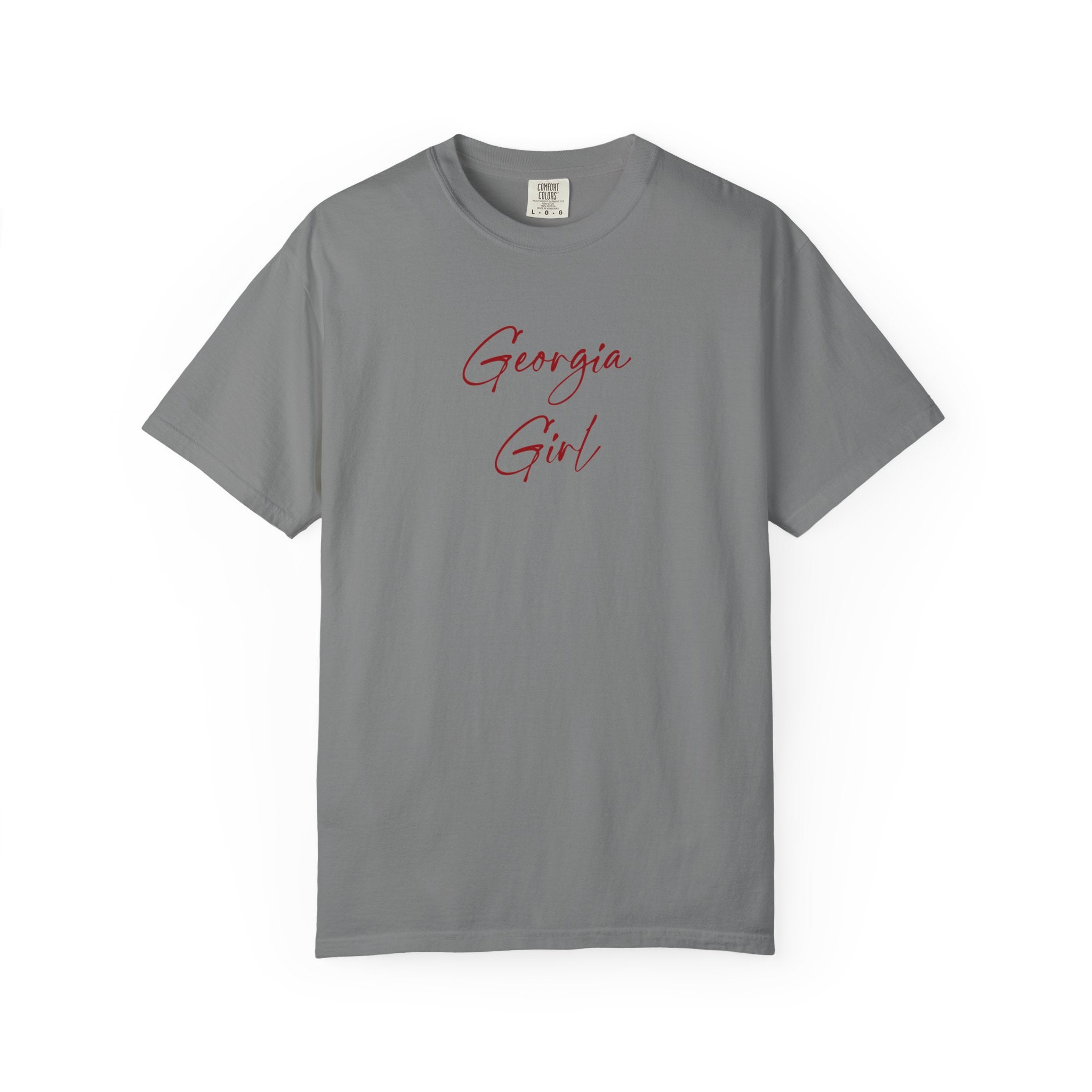 Georgia Girl T-Shirt — Script Graphic Tee for Georgia Fans