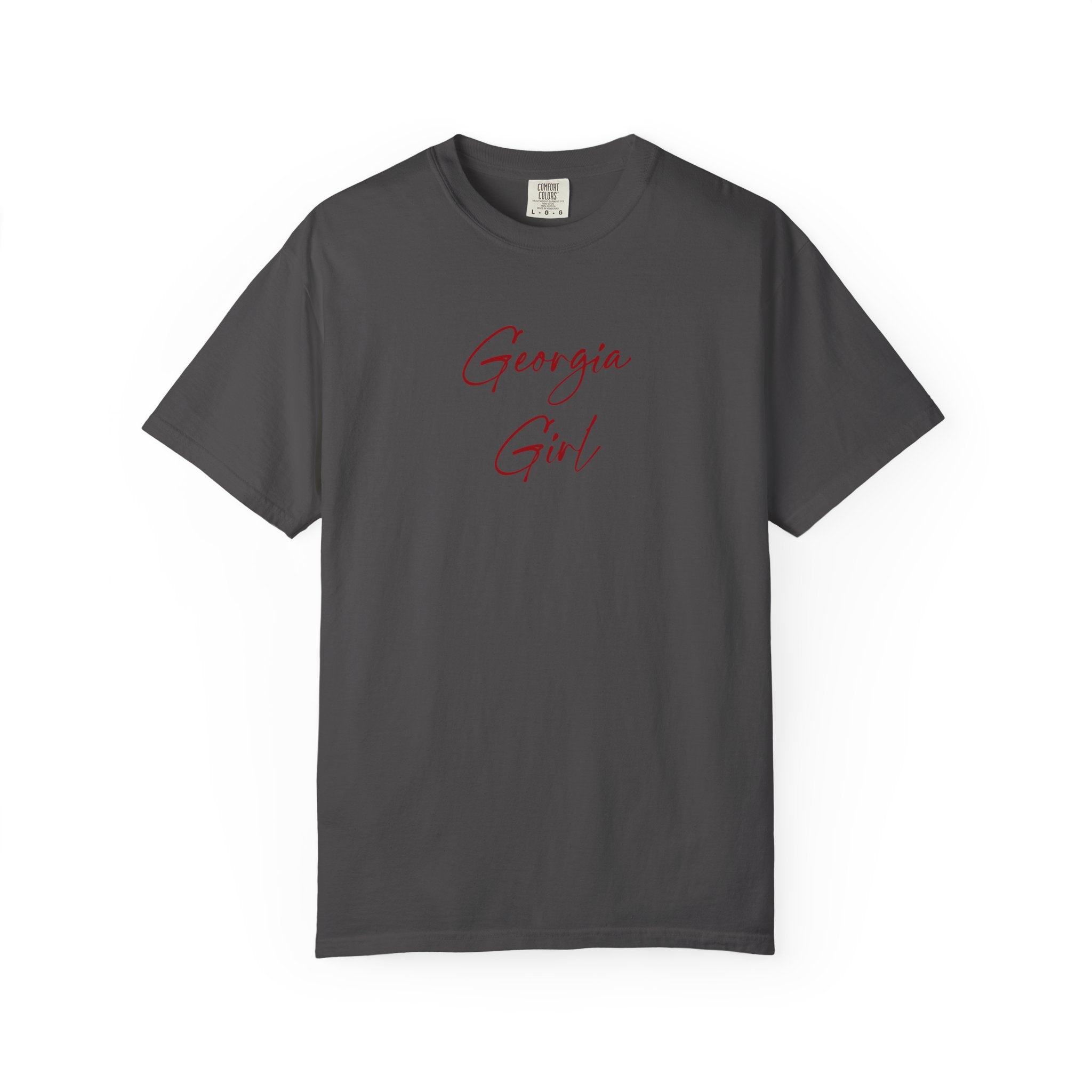 Georgia Girl T-Shirt — Script Graphic Tee for Georgia Fans