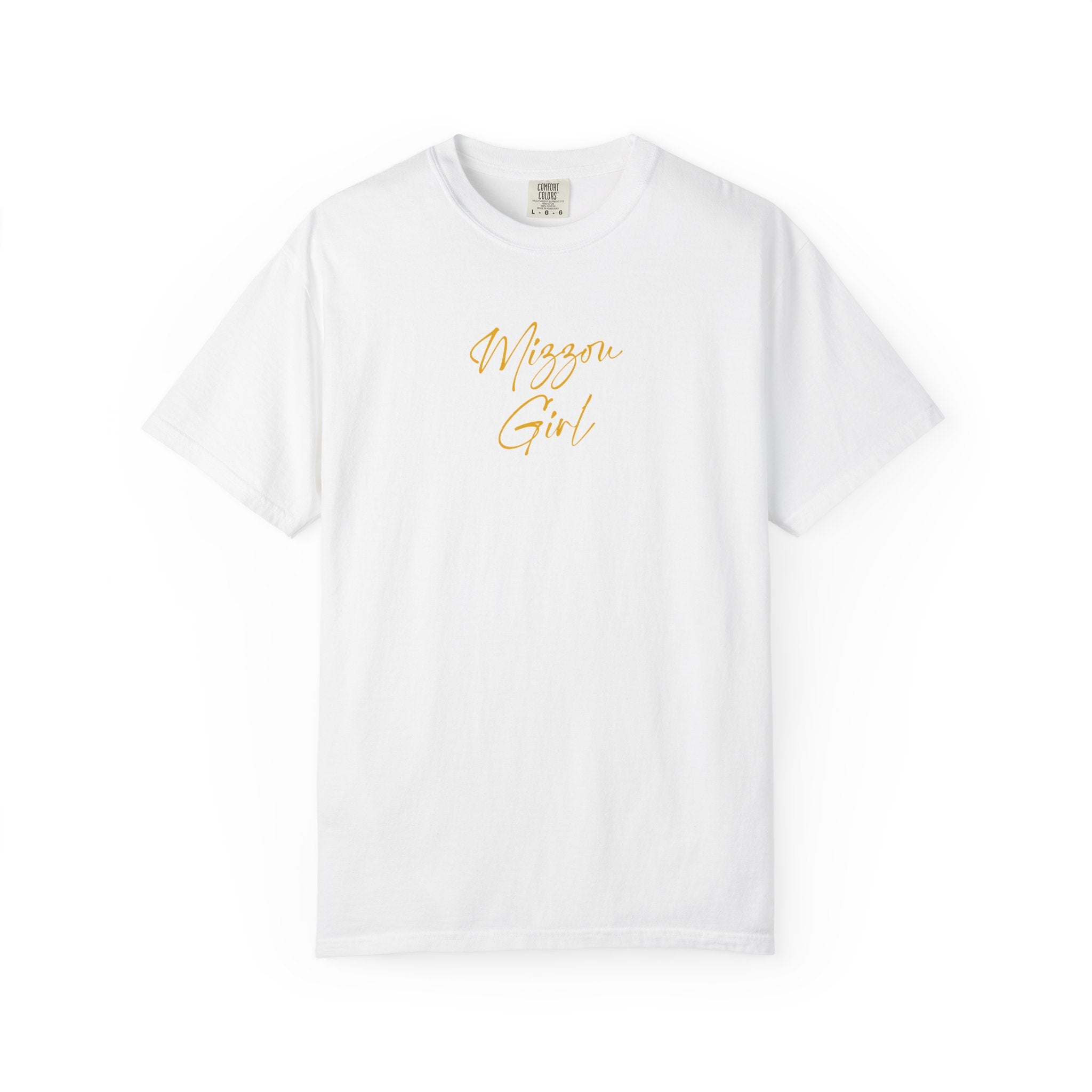 Morgan Girl T-Shirt — Minimal Gold Script Tee