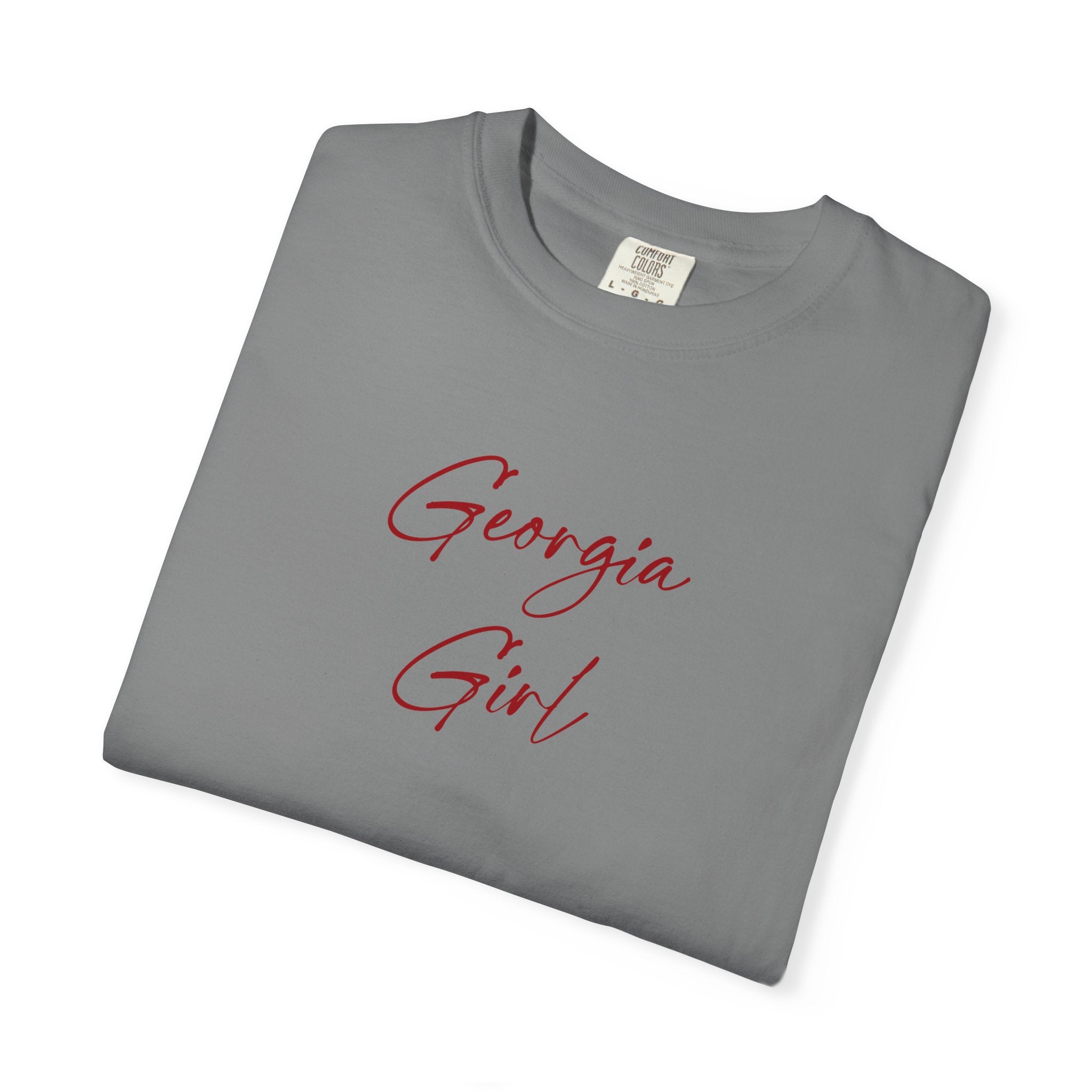 Georgia Girl T-Shirt — Script Graphic Tee for Georgia Fans