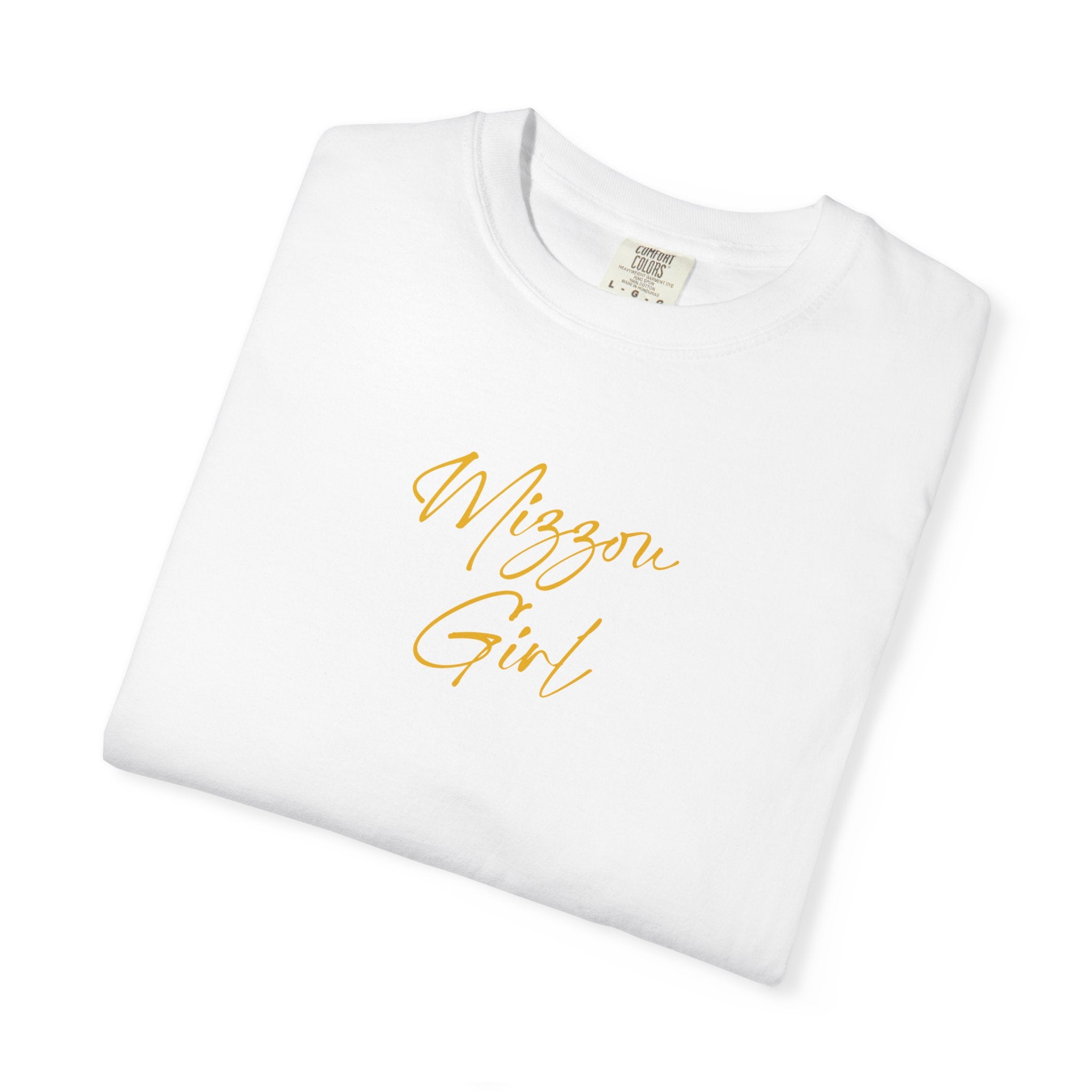 Morgan Girl T-Shirt — Minimal Gold Script Tee