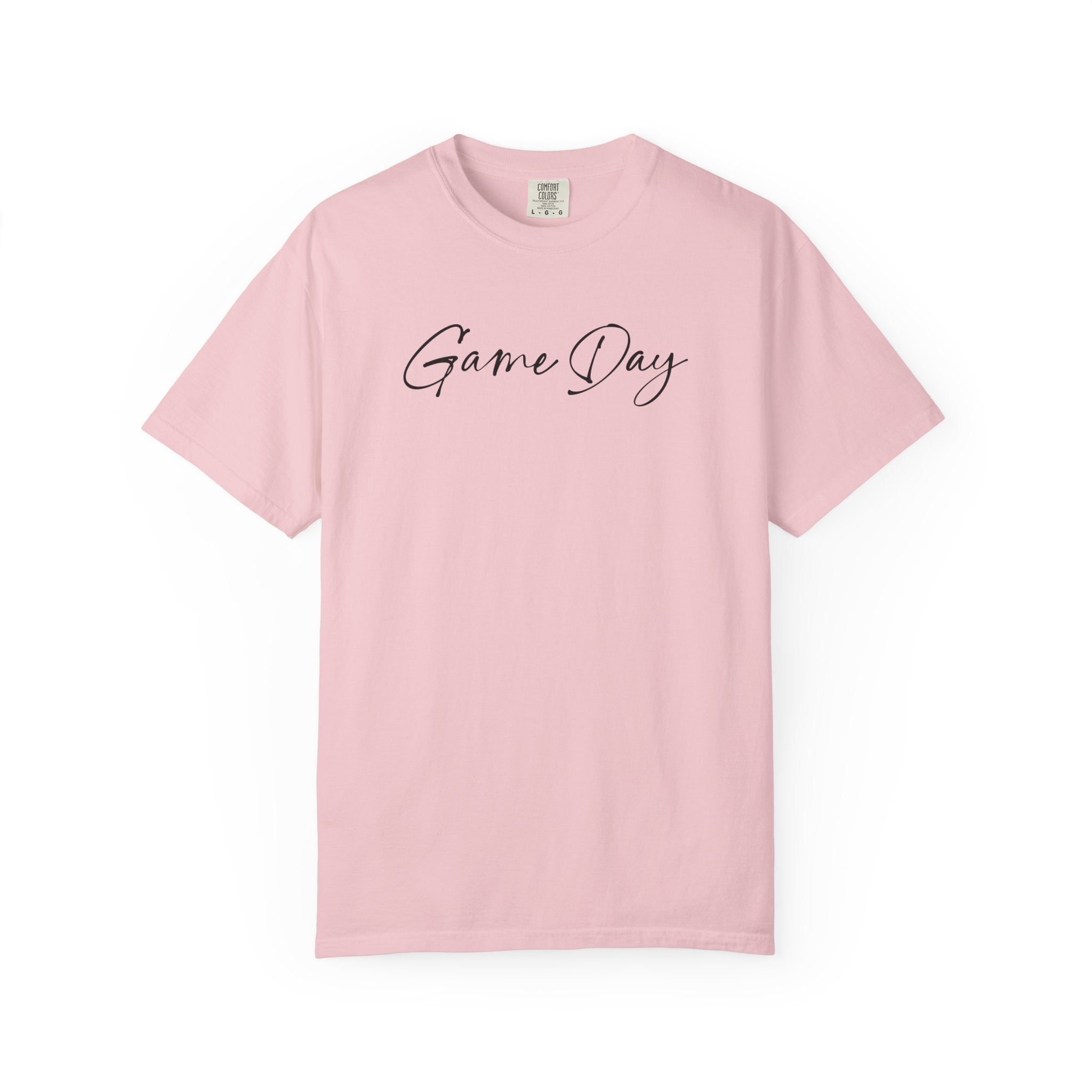 Game Day T-Shirt — Minimal Script Sports Tee