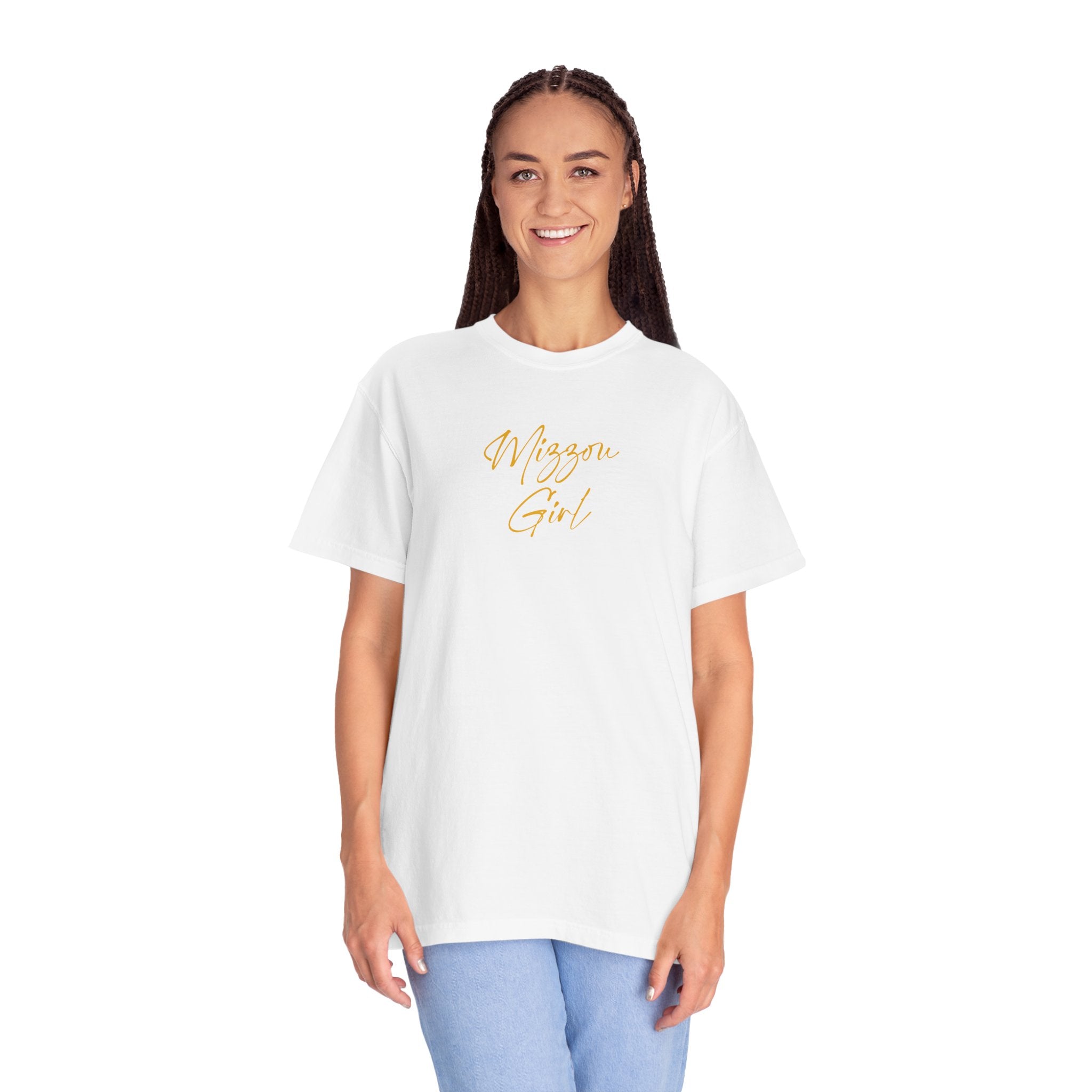 Morgan Girl T-Shirt — Minimal Gold Script Tee