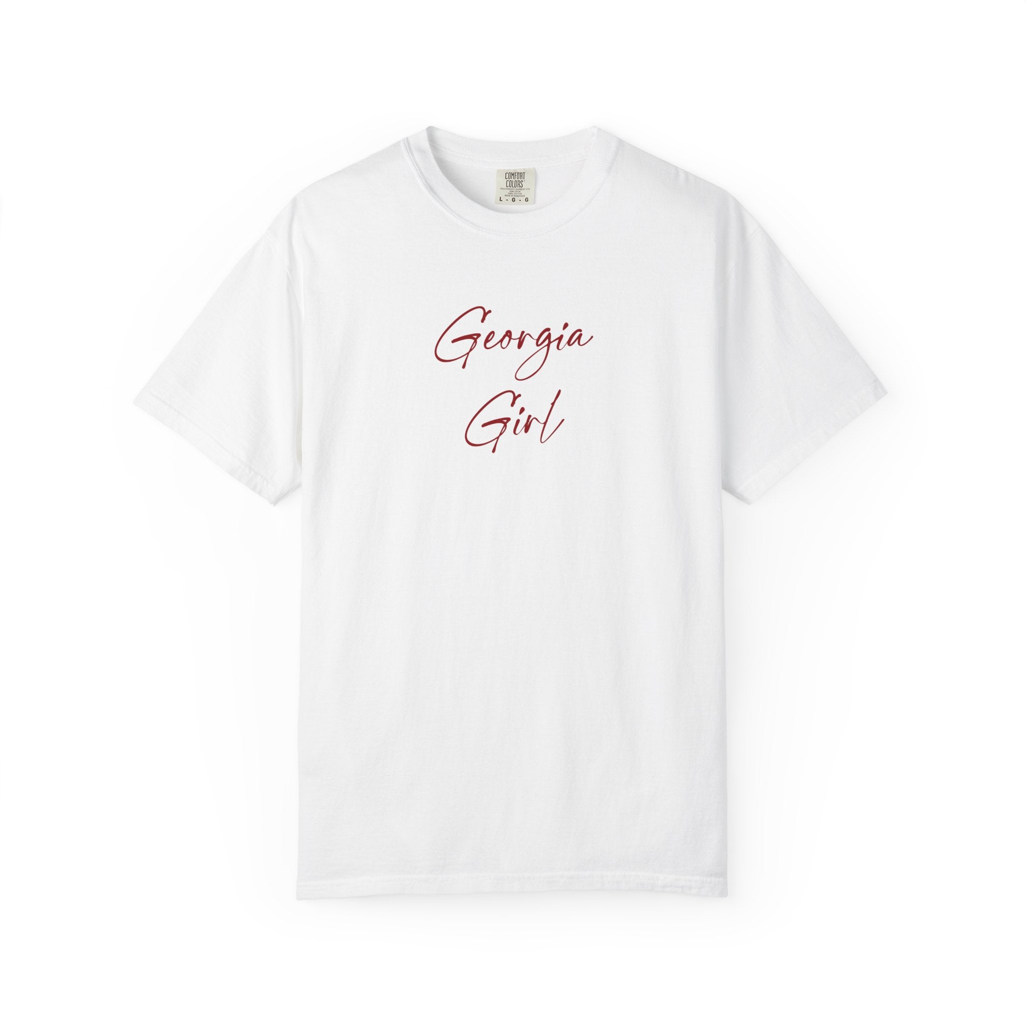 Georgia Girl T-Shirt — Script Graphic Tee for Georgia Fans