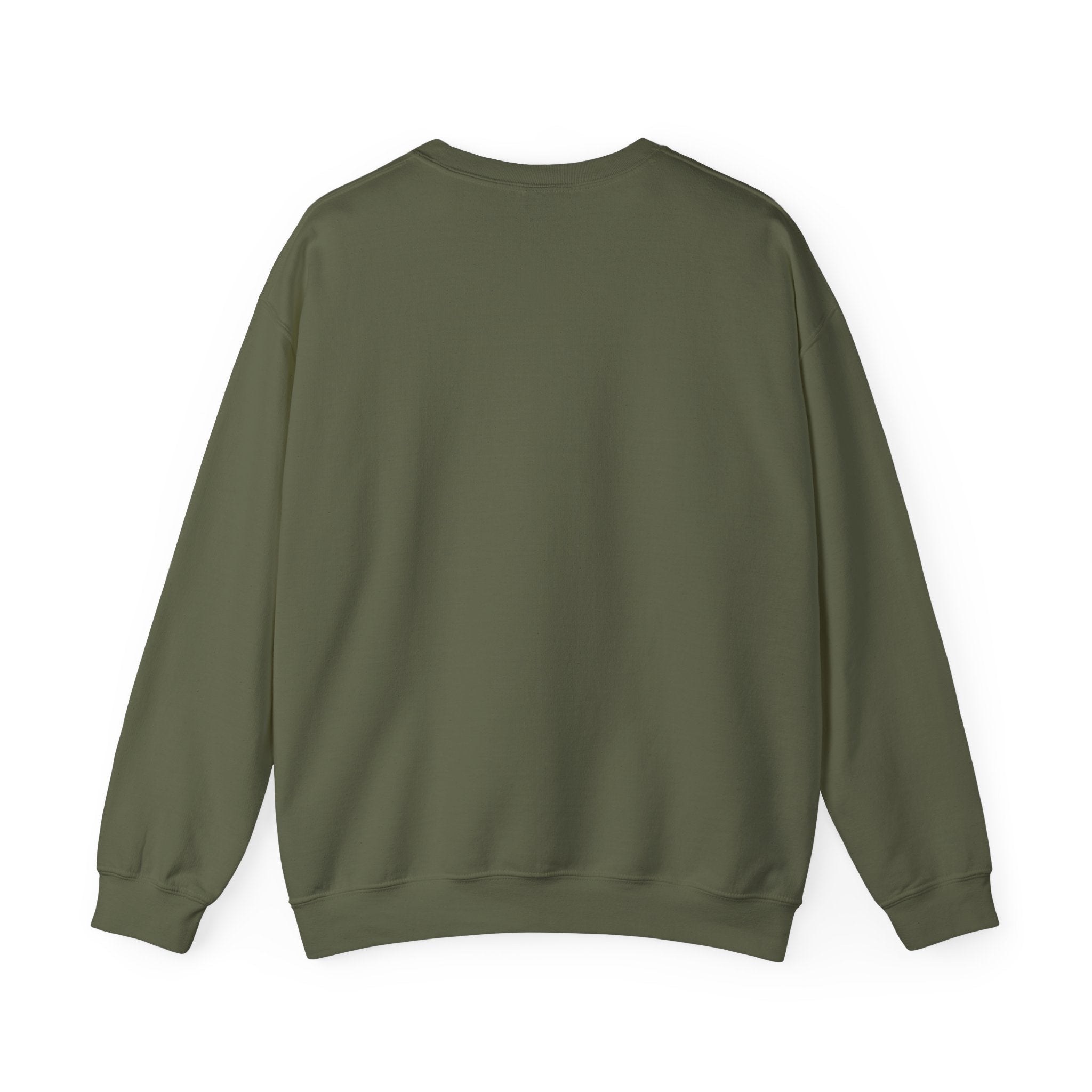 Lucky Elephant Classic White Crewneck Sweatshirt