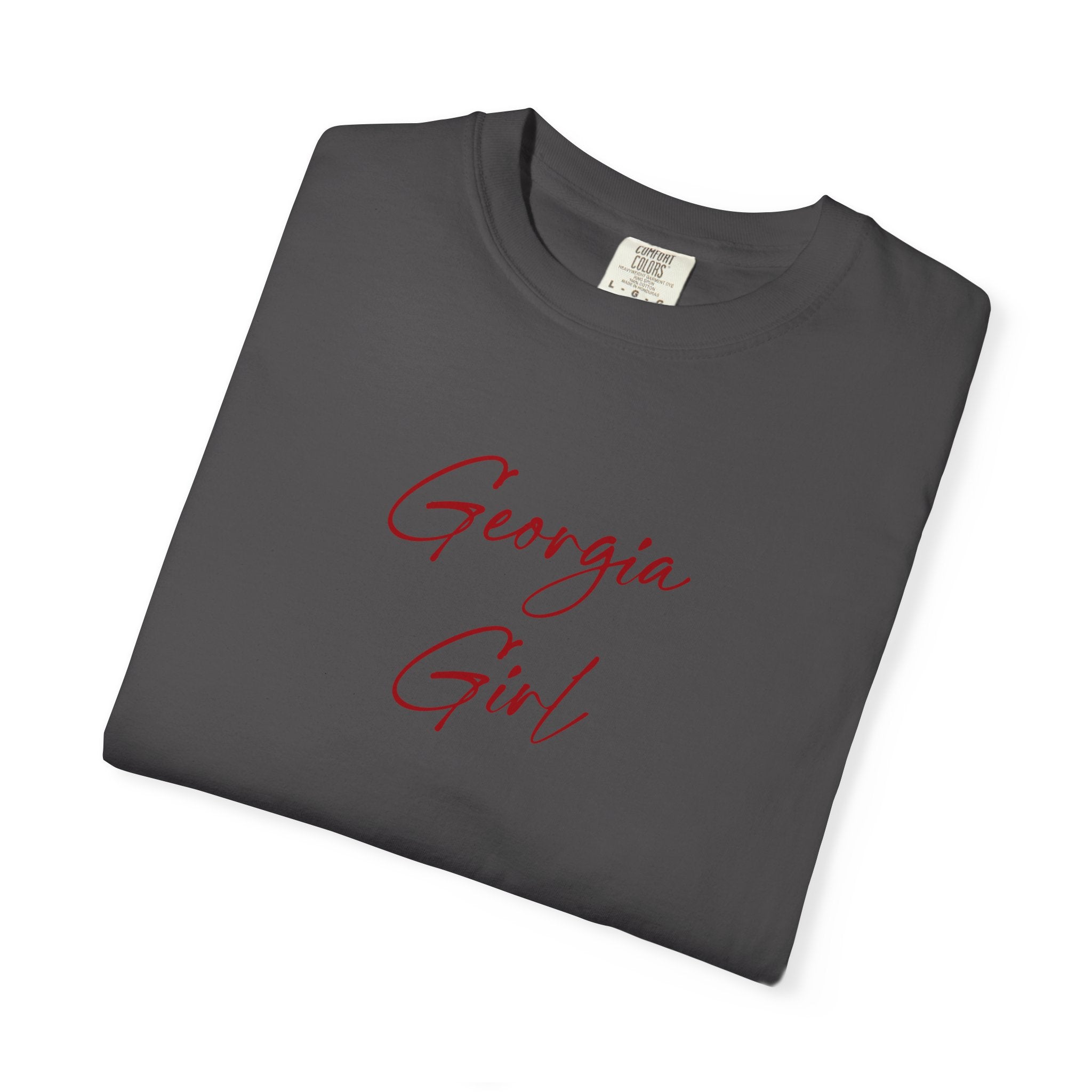 Georgia Girl T-Shirt — Script Graphic Tee for Georgia Fans