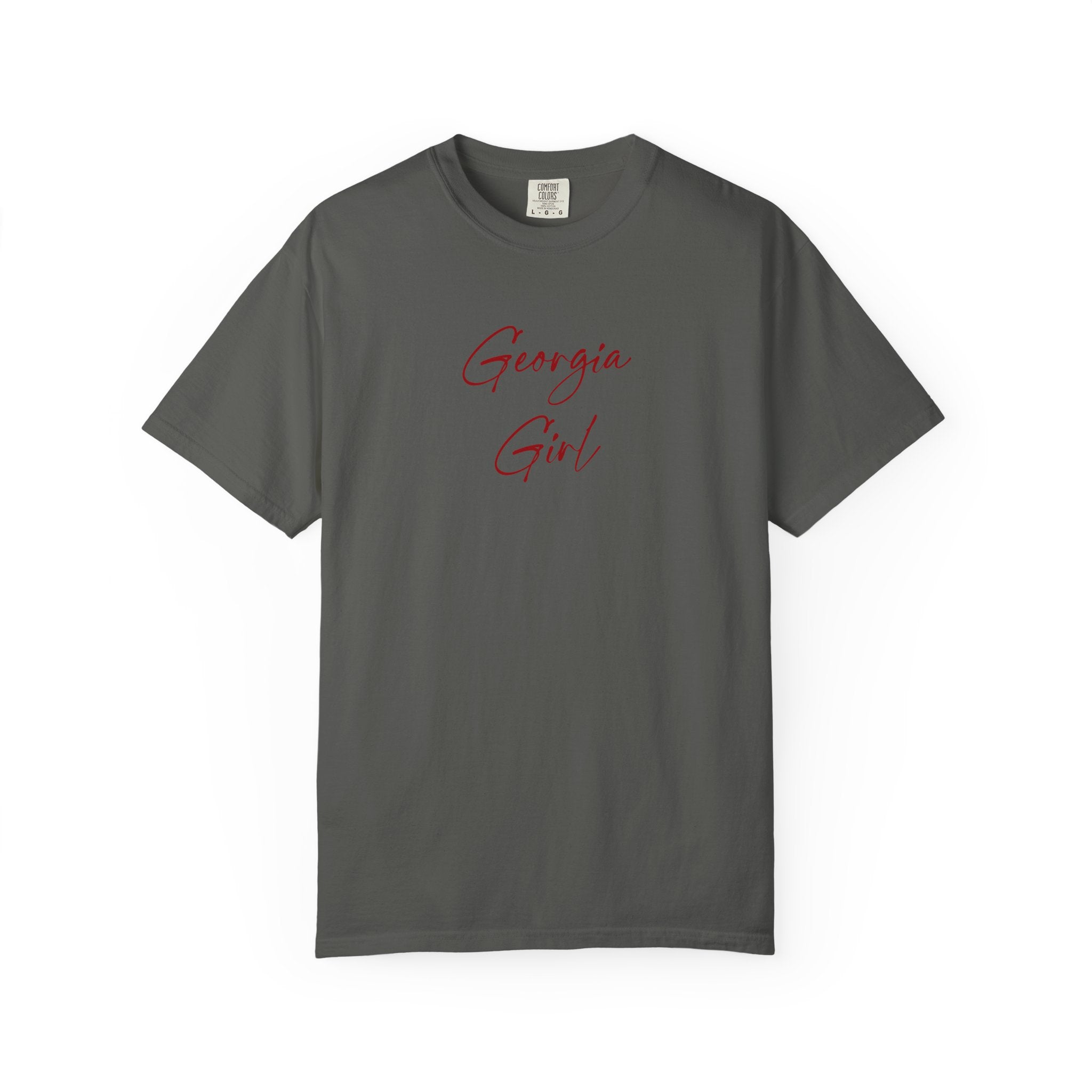 Georgia Girl T-Shirt — Script Graphic Tee for Georgia Fans