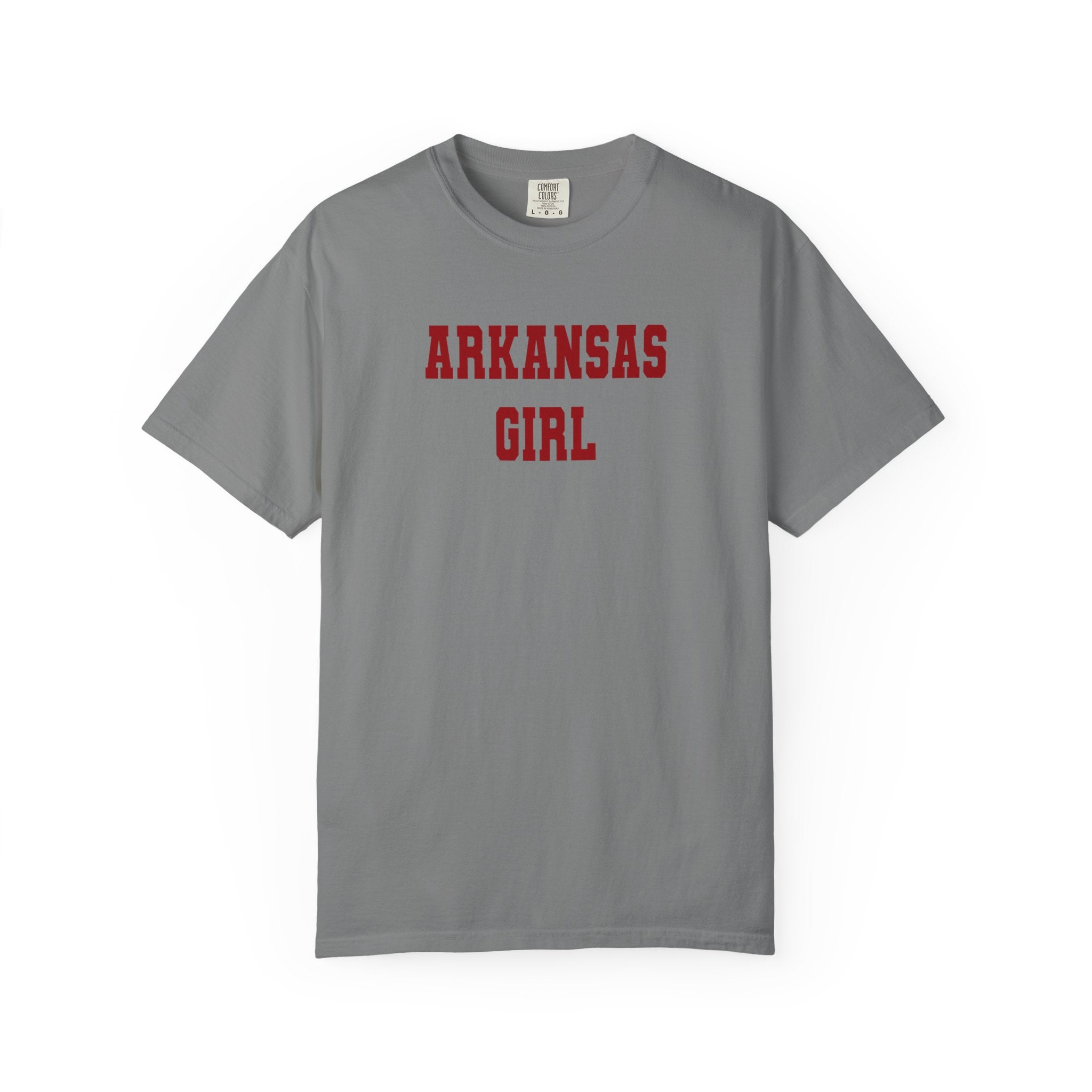 Arkansas Girl T-Shirt — Vintage Collegiate State Pride Tee