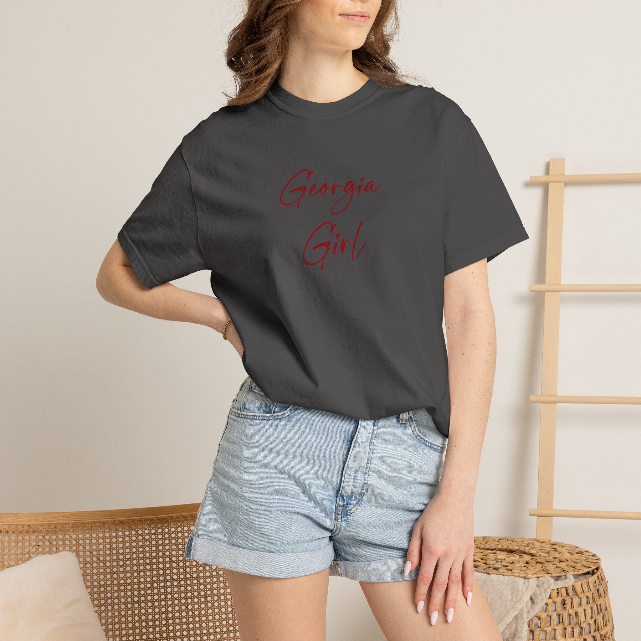 Georgia Girl T-Shirt — Script Graphic Tee for Georgia Fans