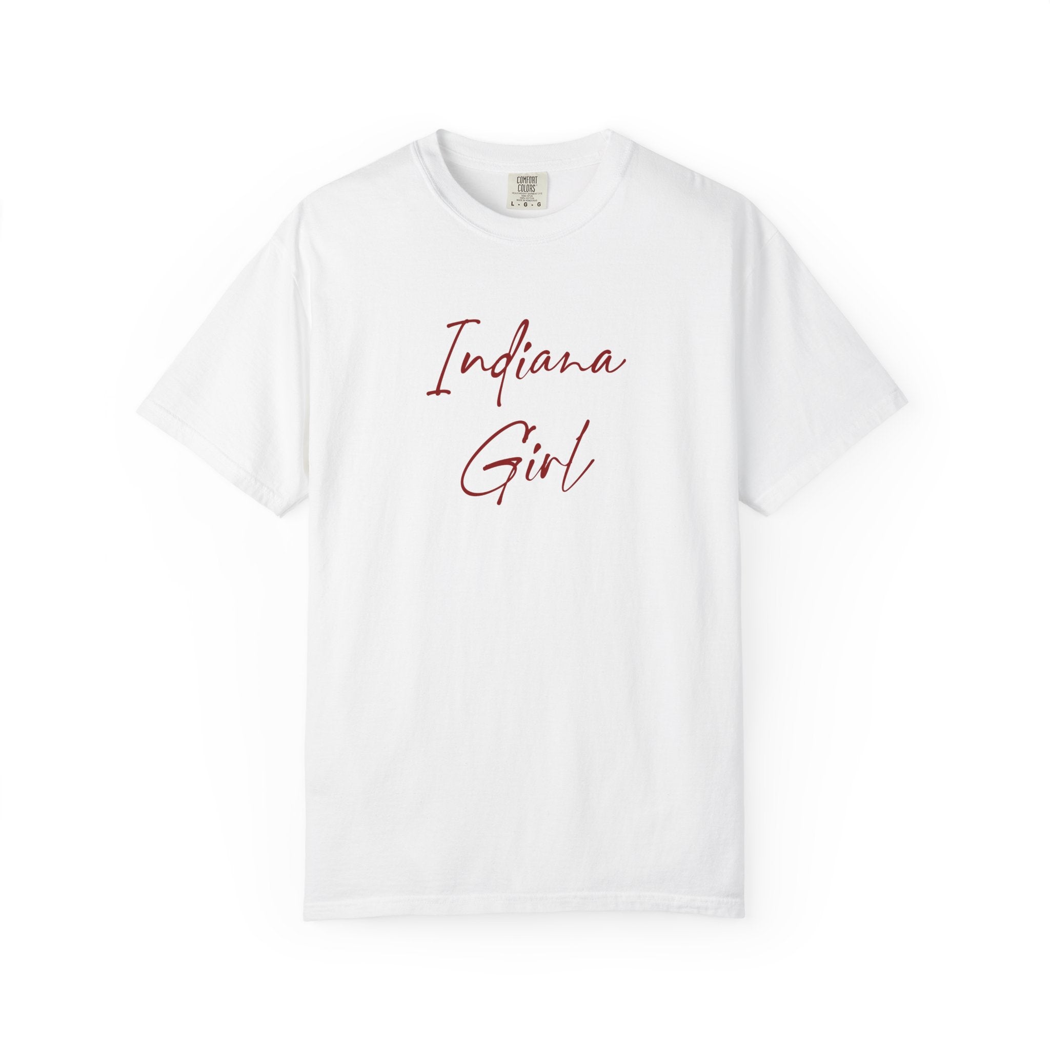 Indiana Girl T-Shirt — Script College Pride Tee